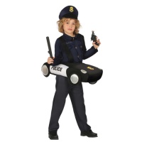 Fato de carro de polícia para crianças