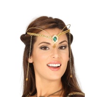 Tiara dourada medieval