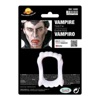 Dentes de vampiro brancos