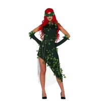 Fato de vilã da Poison Ivy para mulher