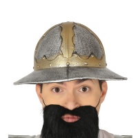 Capacete de guerreiro medieval - 60 cm