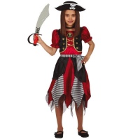Fato de Pirata Corsário para rapariga
