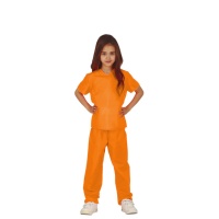 Roupa de Prisioneiro de Guantanamo para Meninas