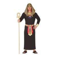 Traje do Faraó Egípcio com túnica do homem