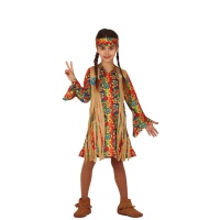 Fato hippie dos anos 70 para rapariga