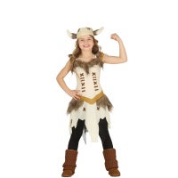Fato de Viking Dinamarquês para rapariga