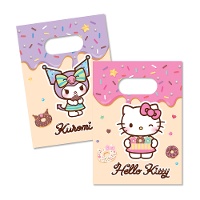 Sacolinhas da Hello Kitty e Kuromi - 4 unidades