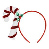 Tiara de Bastão de Natal