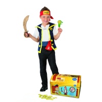 Fato de Jake e os Piratas da Terra do Nunca para menino 