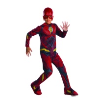 Fato de Flash A Liga da Justiça classic para menino