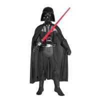 Disfarce de Darth Vader com máscara para menino