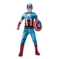 Fato de Capitão América dos Vingadores para crianças