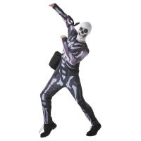 Disfarce de Skull Trooper Fortnite para adulto