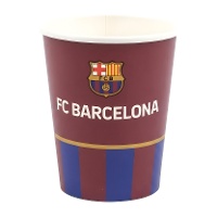 Copos do FC Barcelona blaugrana - 8 unidades