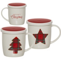 Caneca Merry Christmas de 350 ml - 1 peça