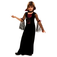 Disfarce de vampira Halloween infantil