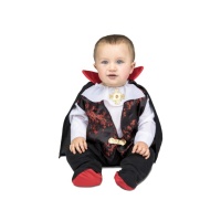 Fato de vampiro Drácula para bebé