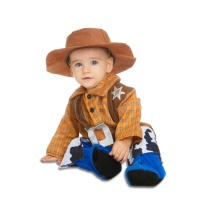 Fato de Cowboy Billy Kid para bebé