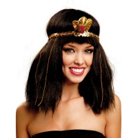 Cabeleira de cabelo egípcia para mulher