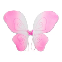 Asas de borboleta cor-de-rosa - 38 x 46 cm