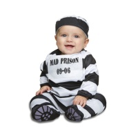 Fato de prisioneiro para bebé