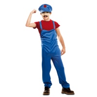 Fato de Super Mario para menino