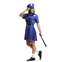 Fato de polícia com vestido para homem