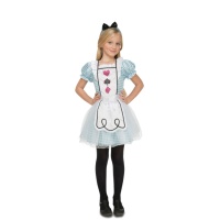 Fato de Alice com vestido para rapariga