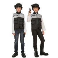Fato SWAT para crianças com acessórios