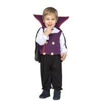 Fato de Rei Vampiro para bebé