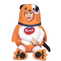 Fato de cãozinho para bebé
