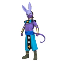 Fato de Beerus com acessórios numa caixa para crianças