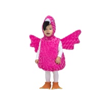 Fato de flamingo em peluche para bebé Flamingo