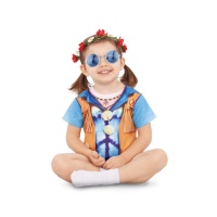 Fato de hippie para bebé