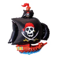 Globo de navio pirata 103 x 78 cm