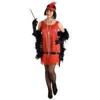 Fato de Cabaret Vermelho