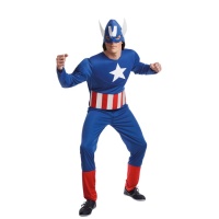 Fato de Capitão Estrela para adulto
