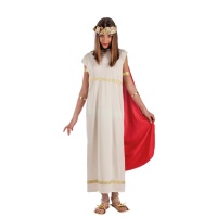 Fato romano com capa para rapariga