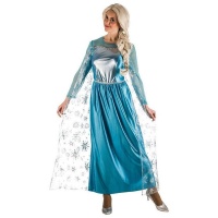 Fato de princesa Elsa para mulher