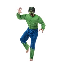 Fato de Hulk Verde para homem