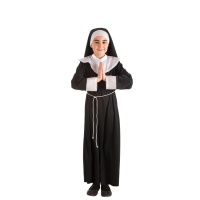 Traje de freira católica para meninas