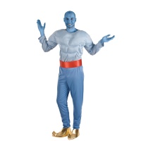 Traje Gênero Aladdin Traje Muscular Masculino