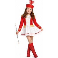 Fato de majorette artística para rapariga