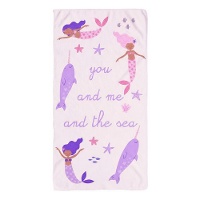 Toalha de Sereia 140 x 70 cm