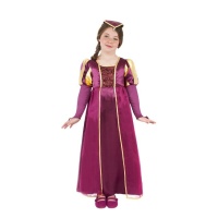 Fato de princesa vitoriana para rapariga