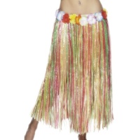 Saia havaiana comprida multicolorida