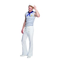 Fato de marinheiro estilo vintage para homem