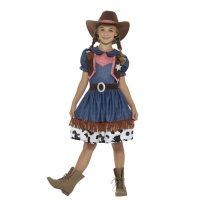 Fatos de Cowgirl Texana para rapariga