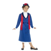 Fato de Mary Poppins para crianças