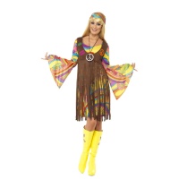 Fato de Hippie dos anos 60 para mulher